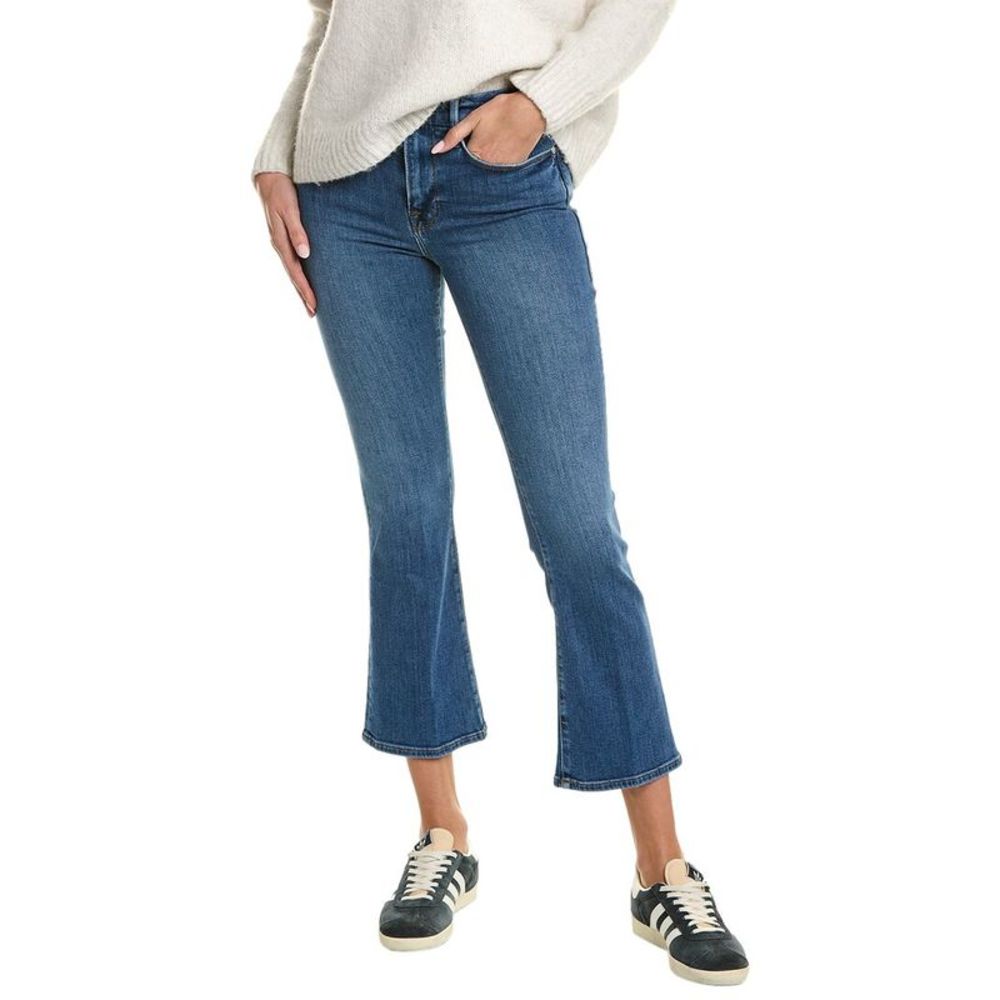 FRAME Denim Le Crop Jonah Mini Bootcut Jean